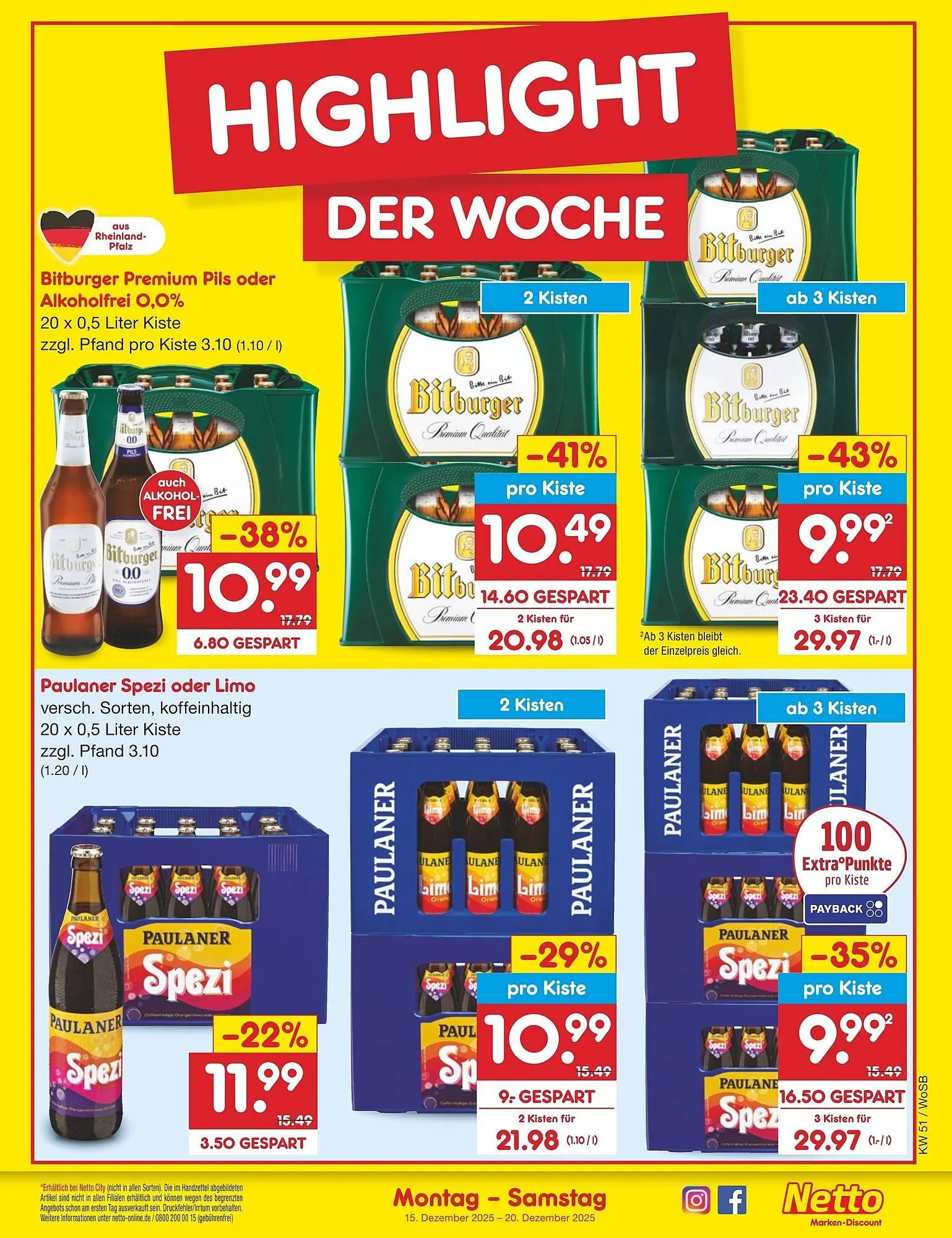 Netto Marken-Discount DE folder van 15 december tot 20 december 2025 - Folder pagina 3
