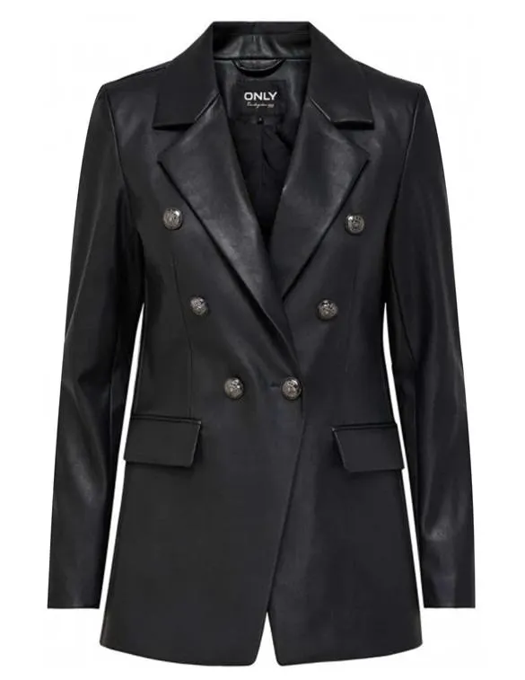 Only Blazer Faux leather Pia 15244583