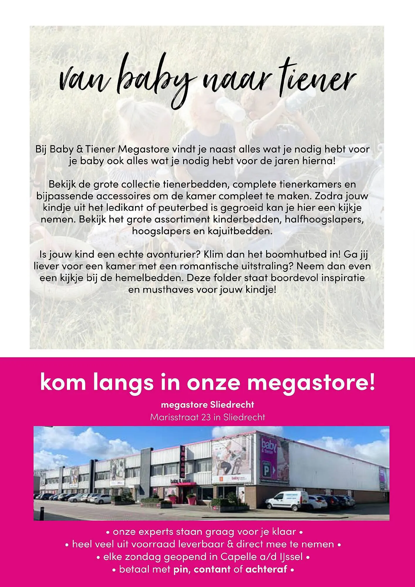 Baby & Tiener Folder van 15 augustus tot 18 september 2023 - Folder pagina 2