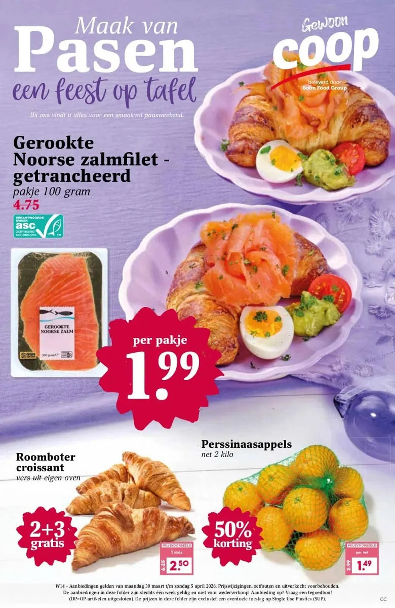 Coop folder van 30 maart tot 5 april 2026 - Folder pagina 1