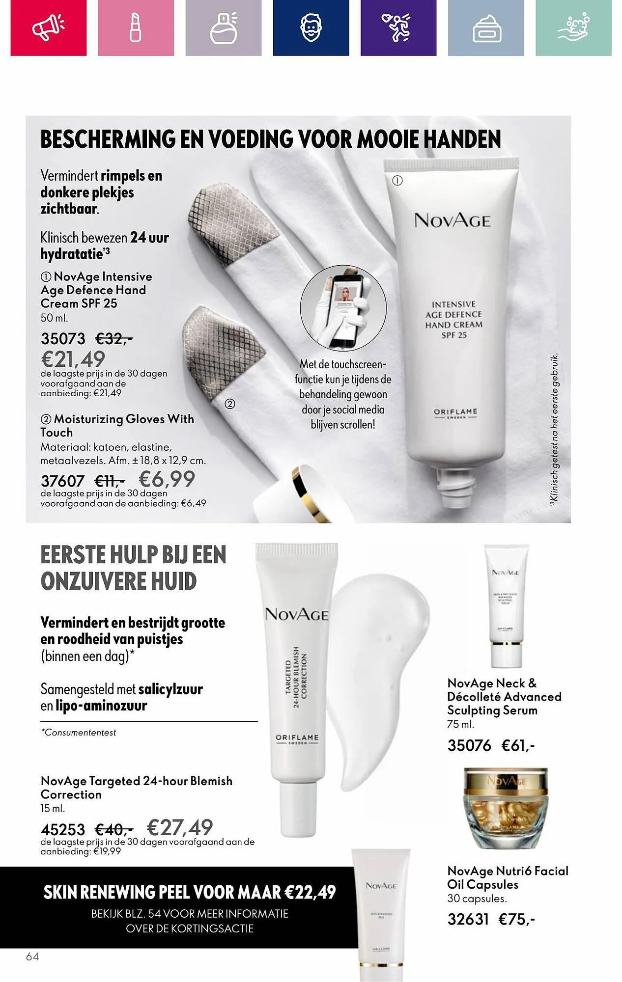 Oriflame folder van 25 oktober tot 7 november 2023 - Folder pagina 64