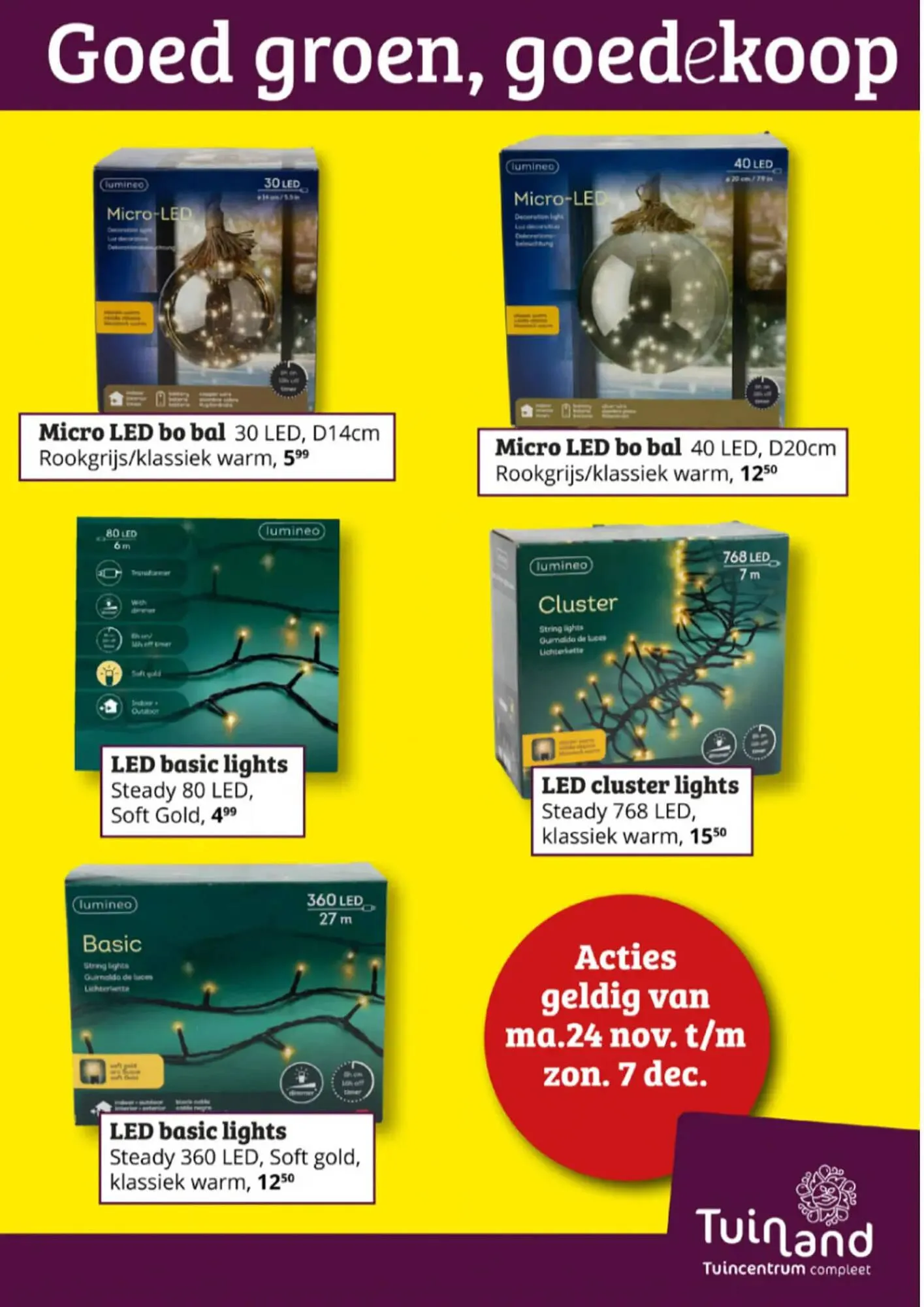 Tuinland folder van 24 november tot 7 december 2025 - Folder pagina 3