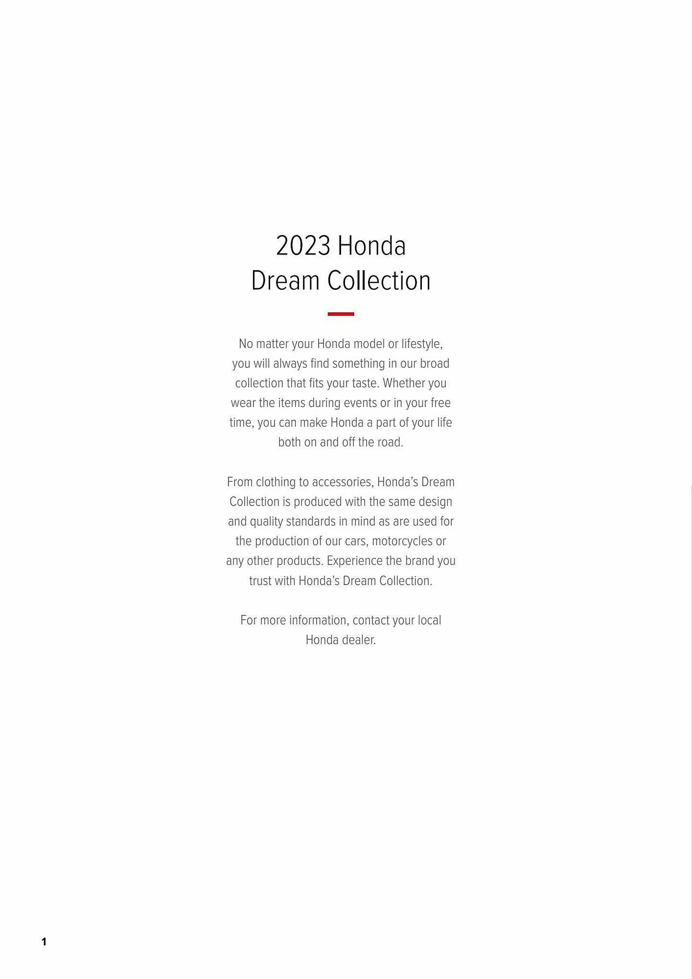 Honda folder van 7 september tot 31 december 2023 - Folder pagina 2