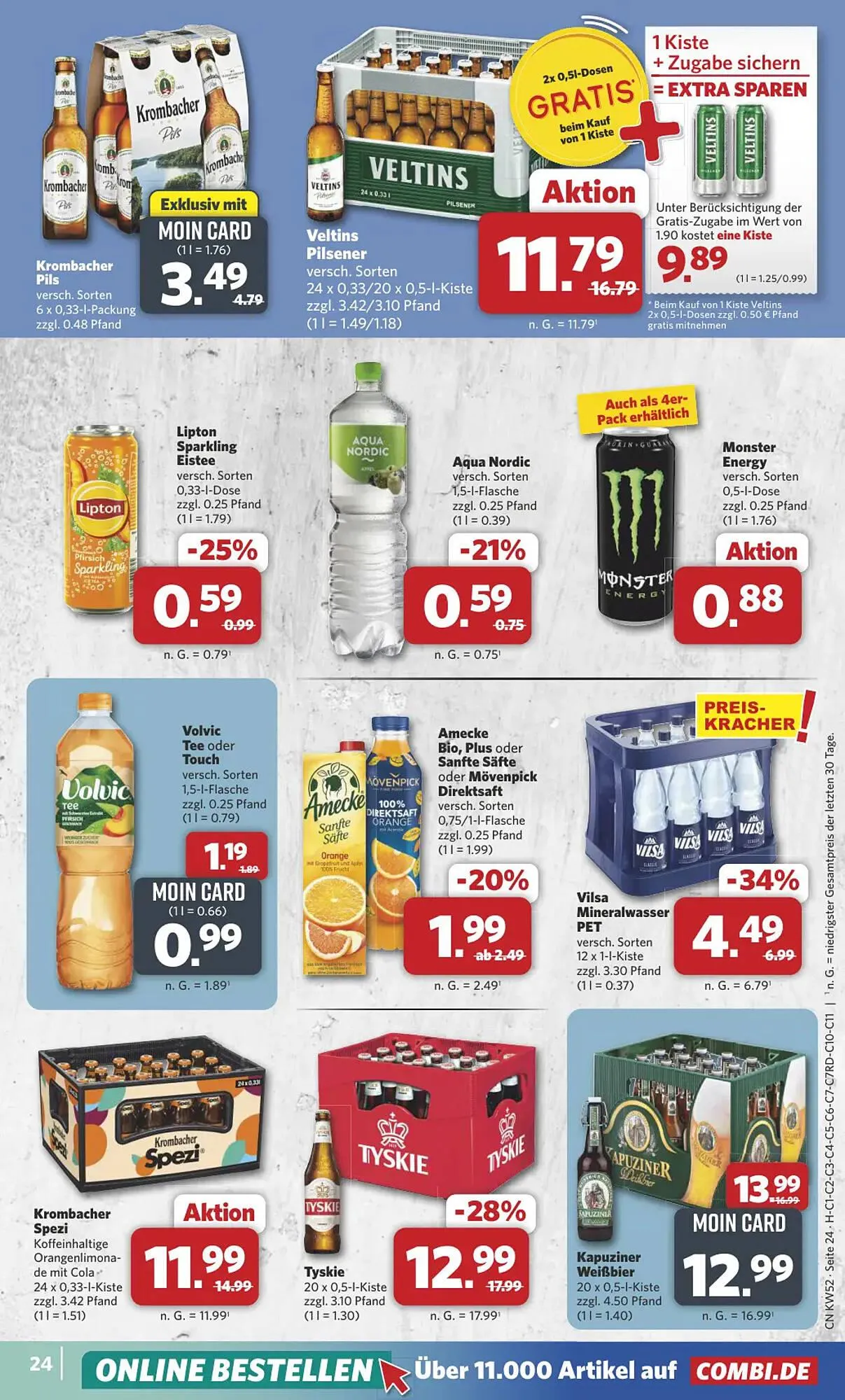 Combi Markt DE folder van 22 december tot 27 december 2025 - Folder pagina 24