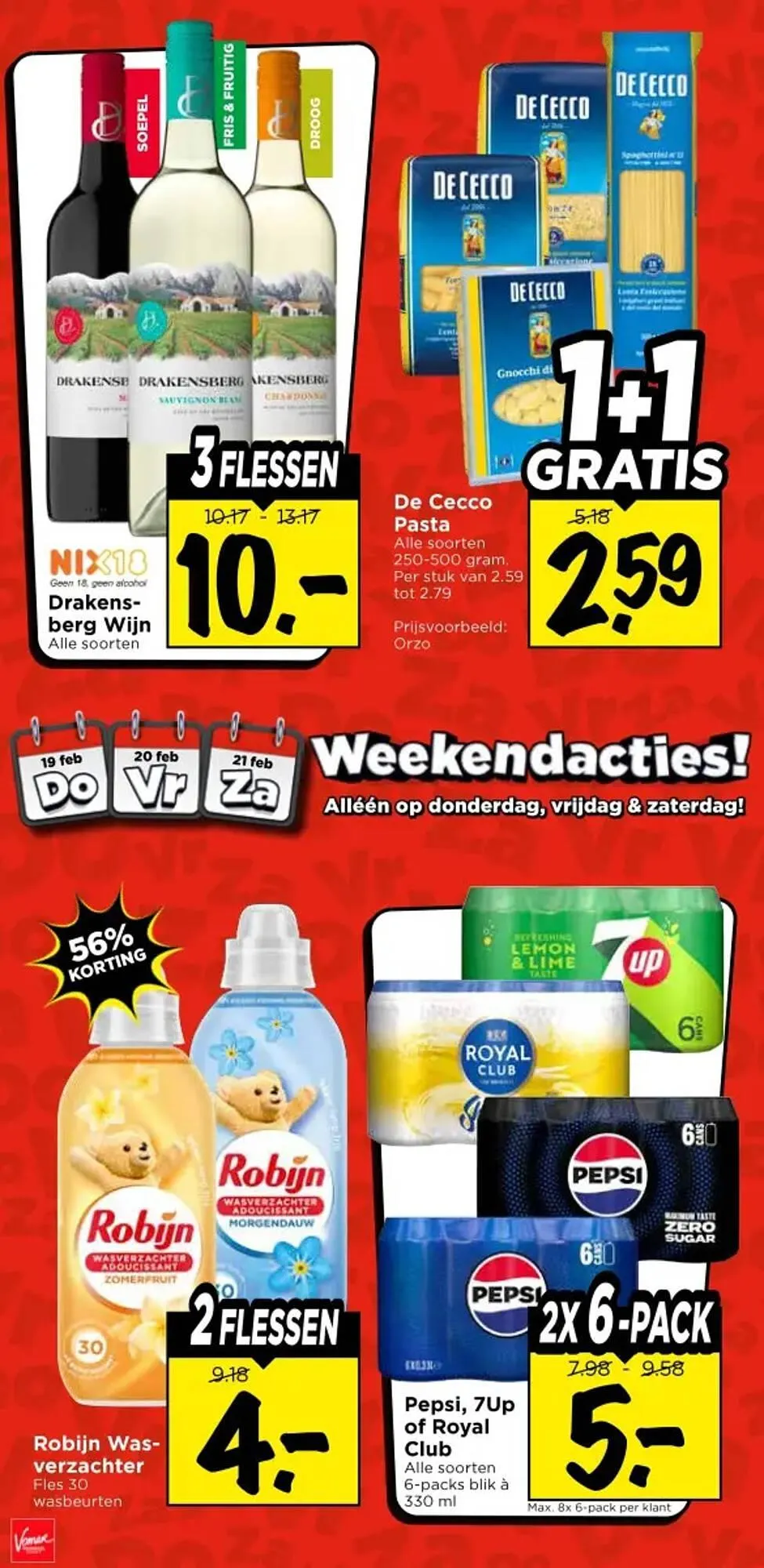Vomar Voordeelmarkt folder van 19 februari tot 21 februari 2026 - Folder pagina 2