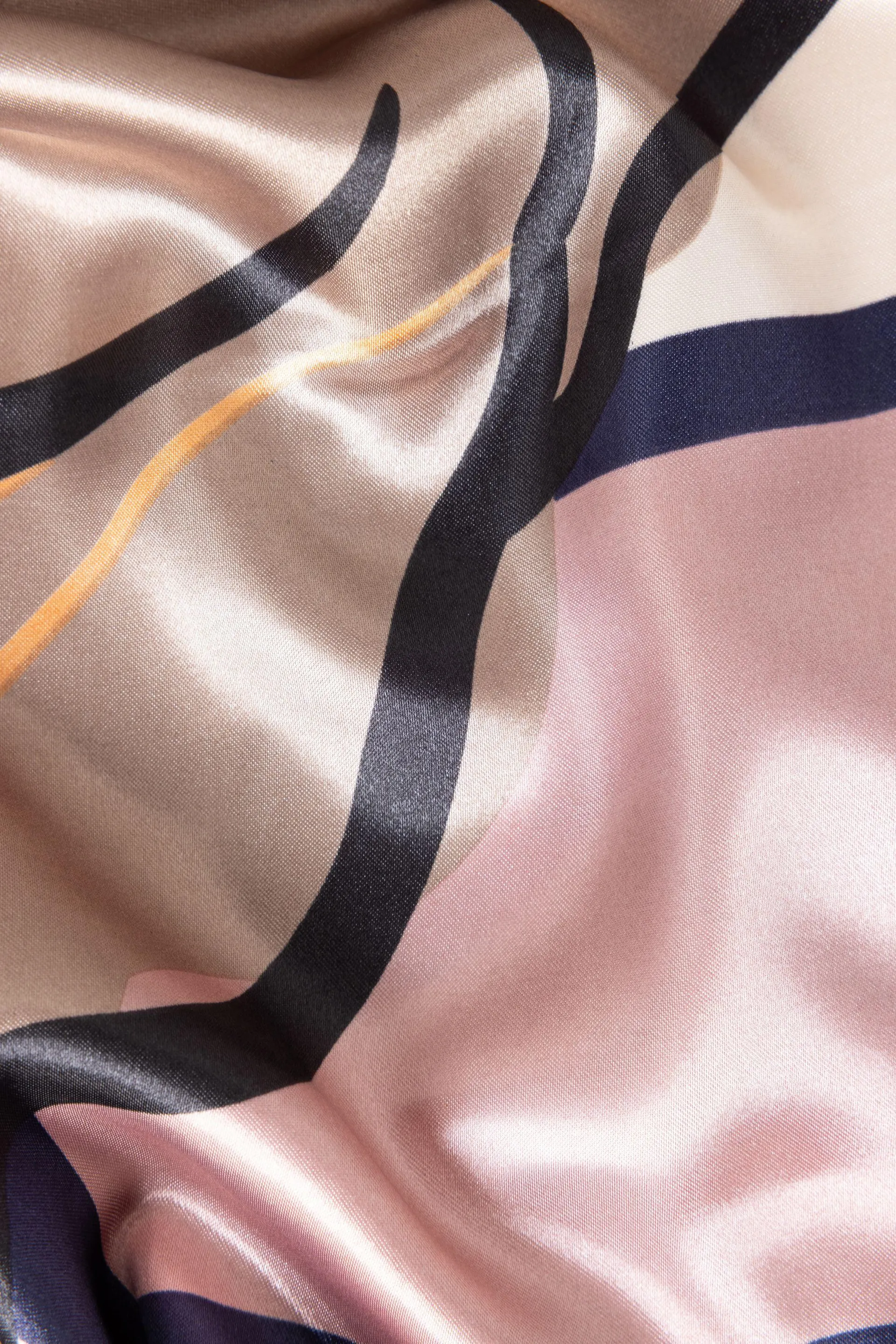 Kleurrijke sjaal met glans