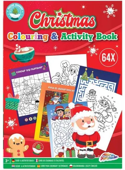 XMas kleur- en activiteitenboek