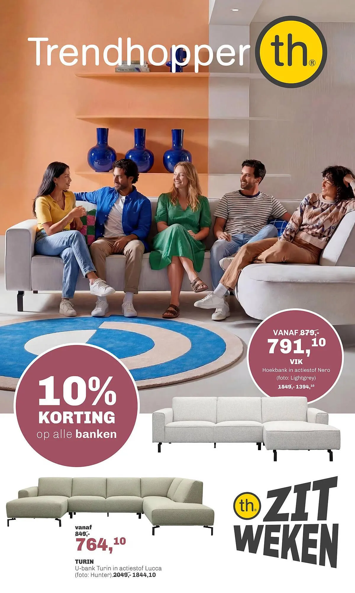 Trendhopper folder van 30 maart tot 12 april 2026 - Folder pagina 1