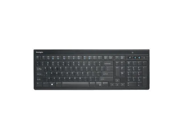 Kensington Toetsenbord, Draadloos, RF, AZERTY, Zwart