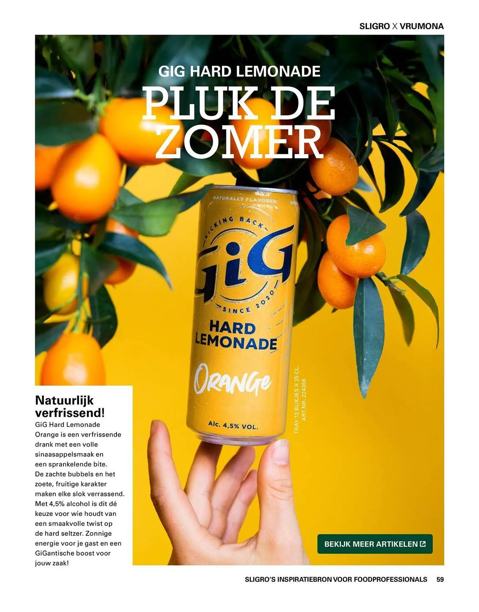 Sligro magazine van 1 juni tot 31 augustus 2026 - Folder pagina 59