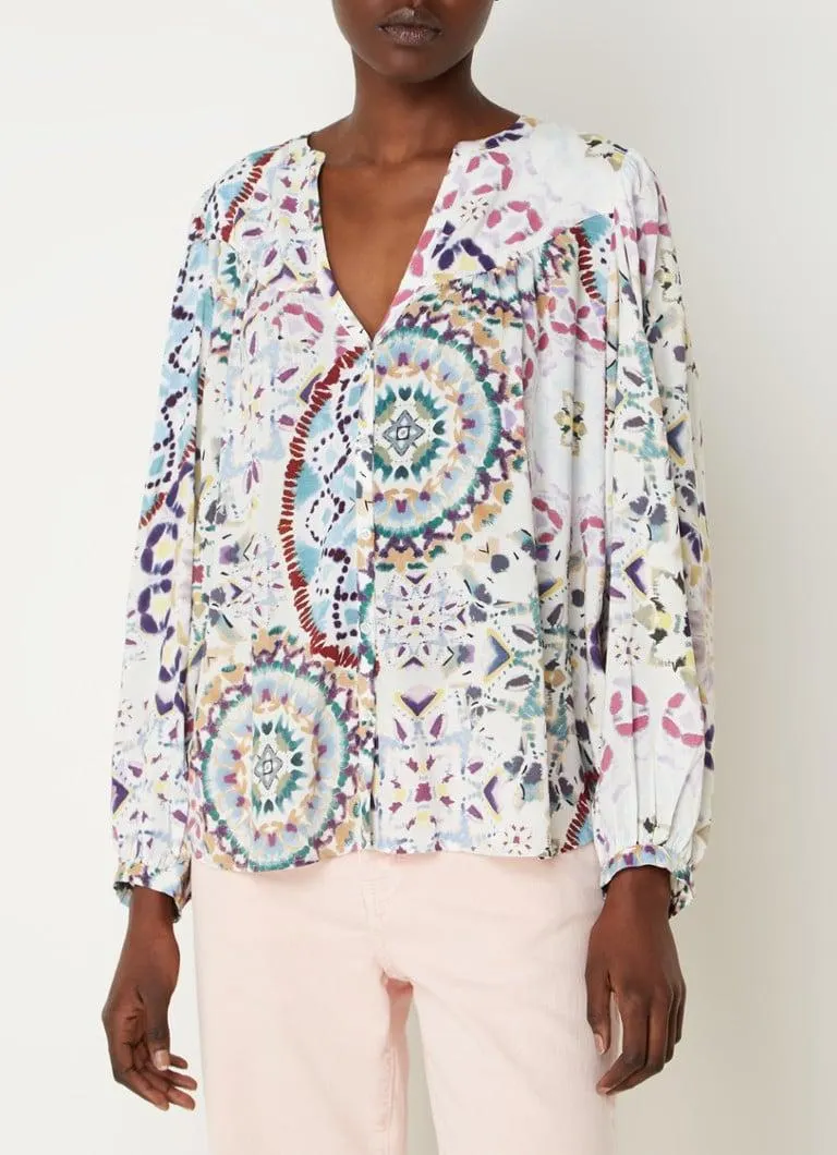 Luigi blouse met print