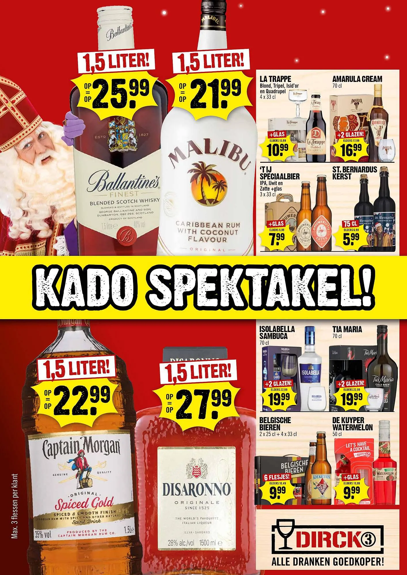 Dirck 3 folder van 22 november tot 28 november 2023 - Folder pagina 1