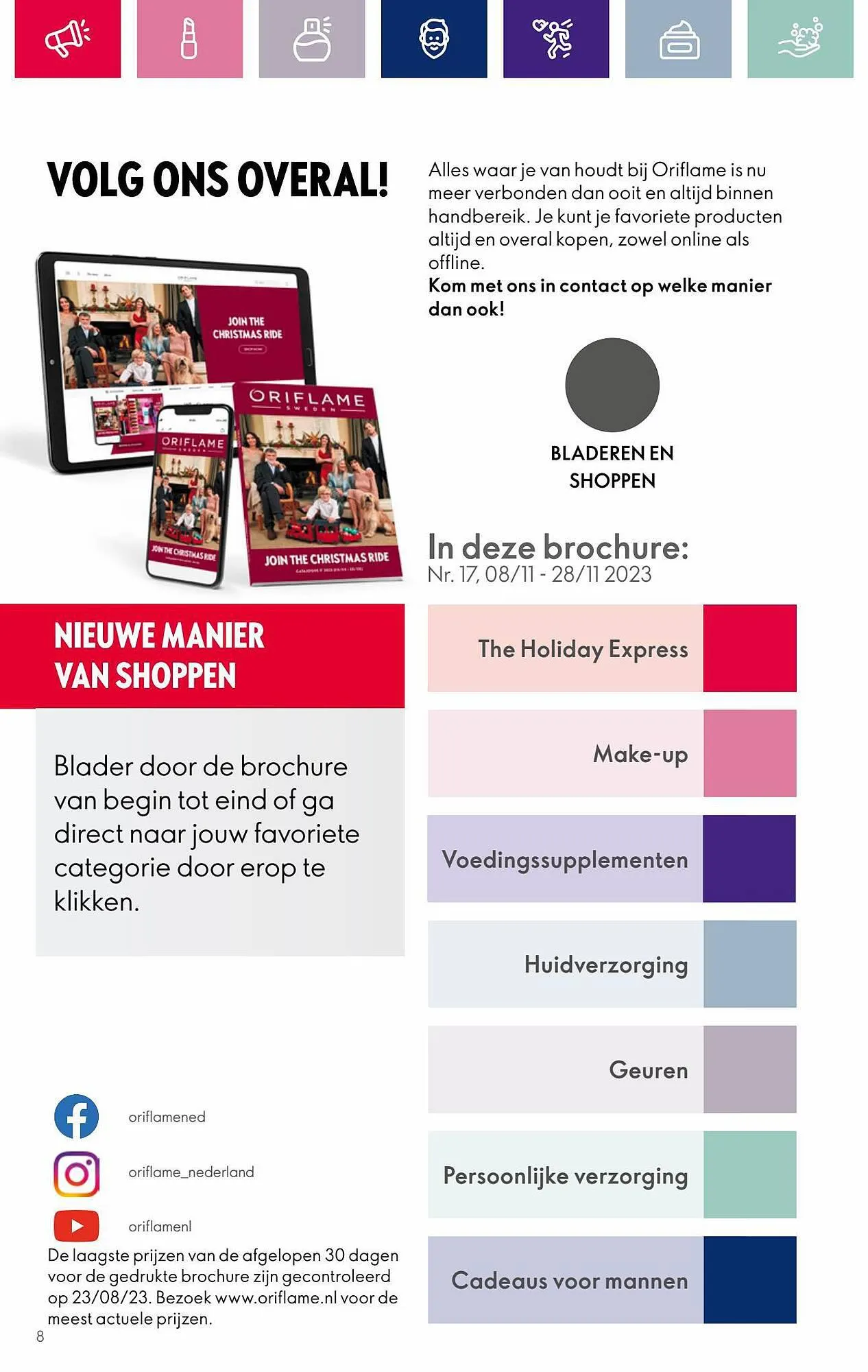 Oriflame folder van 8 november tot 28 november 2023 - Folder pagina 8
