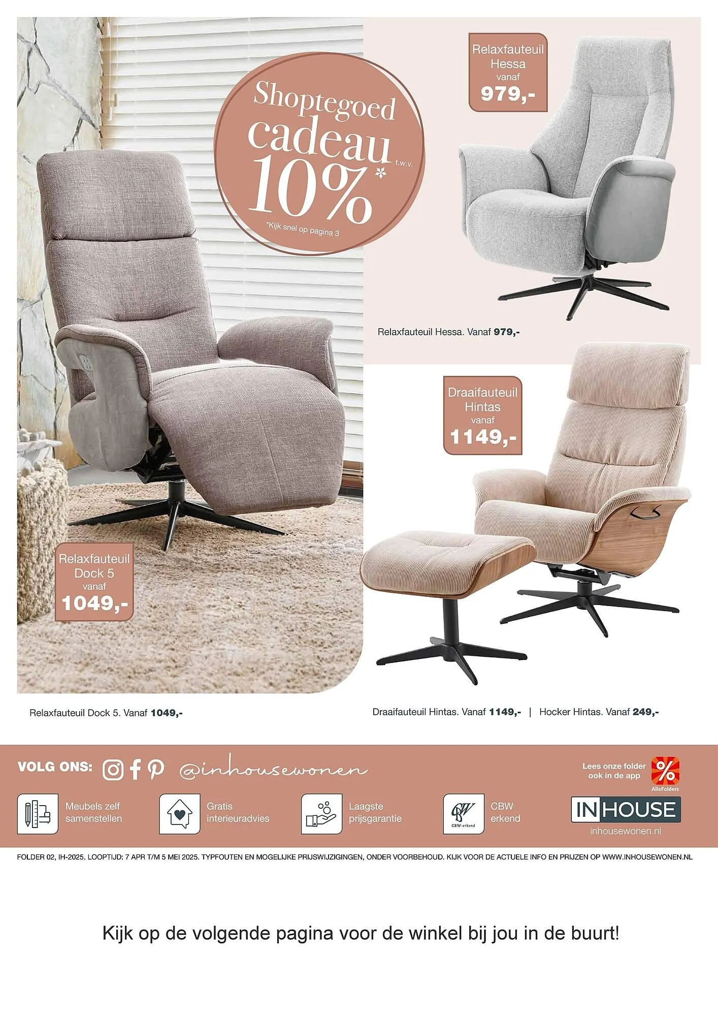 IN.HOUSE folder van 7 april tot 5 mei 2025 - Folder pagina 8
