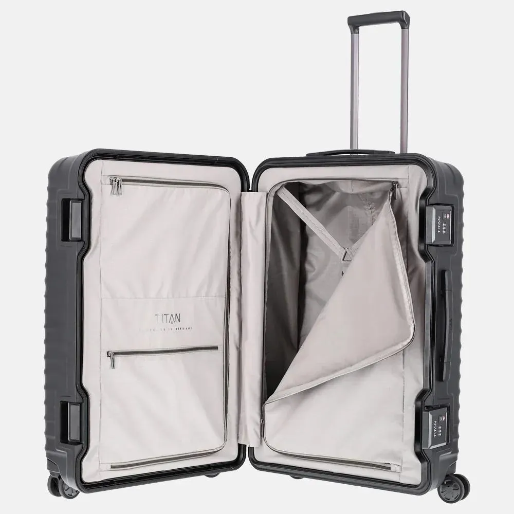 TITAN Litron Spinner FRAME koffer 75 cm eisblau