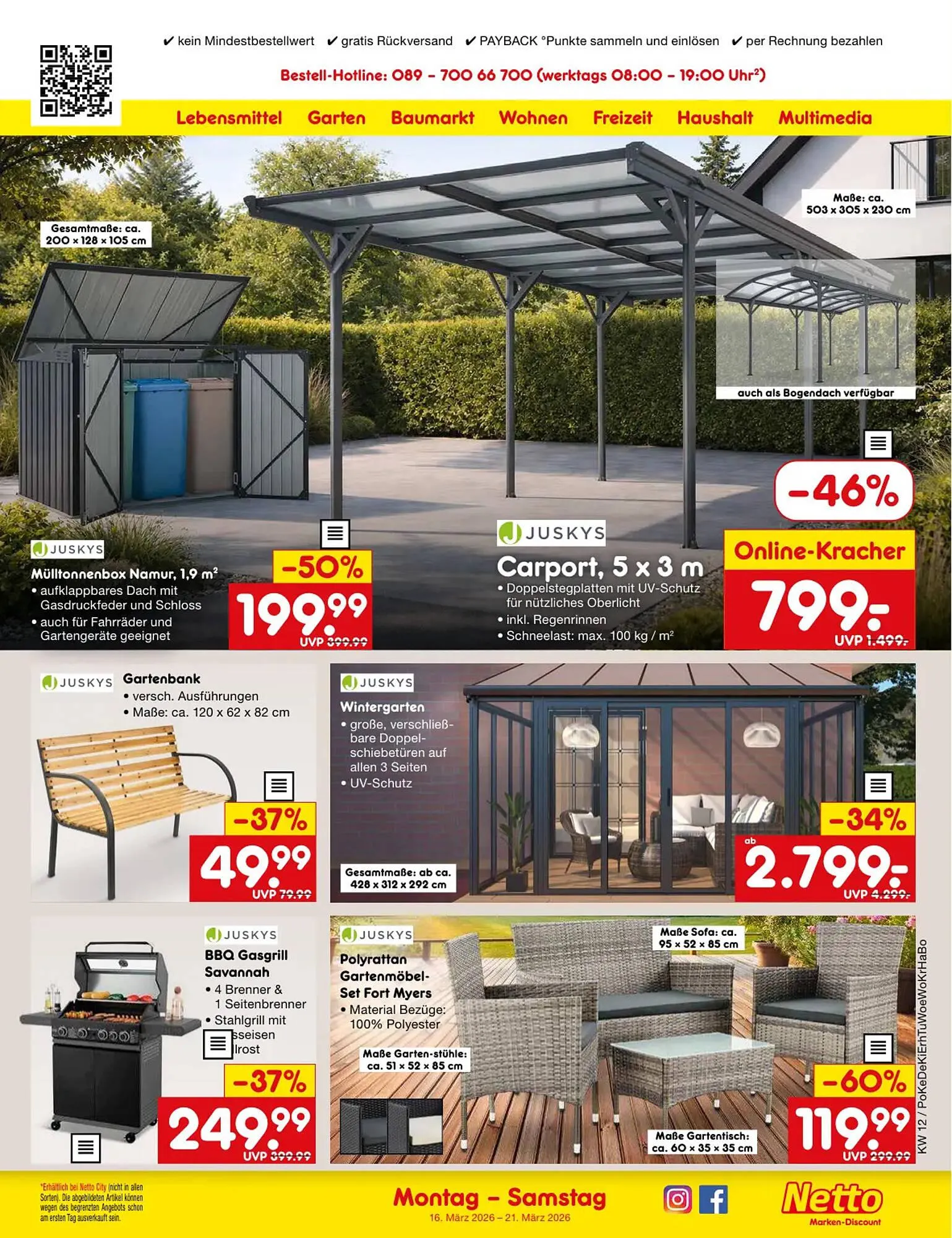 Netto Marken-Discount DE folder van 16 maart tot 21 maart 2026 - Folder pagina 47