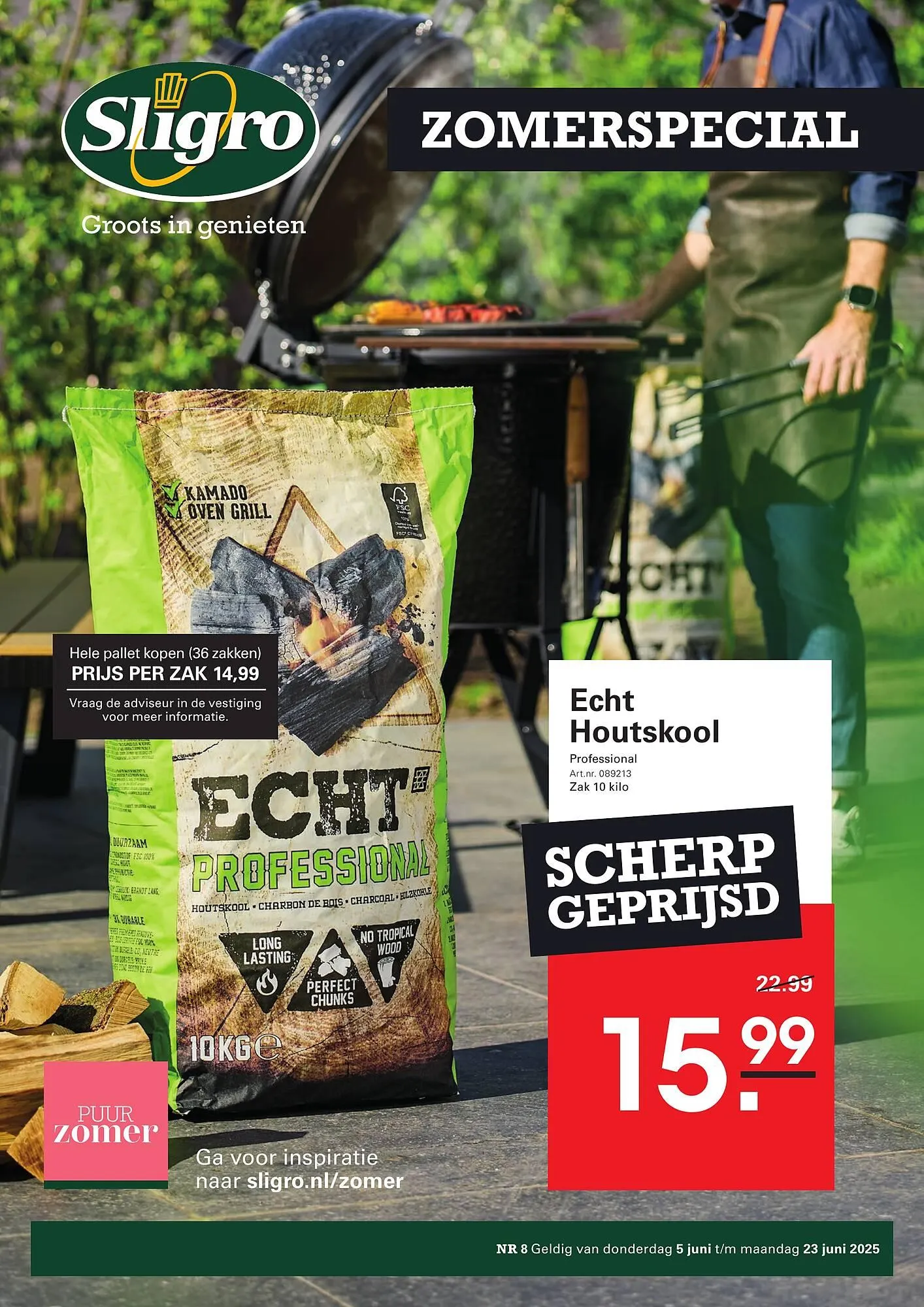 Sligro folder van 5 juni tot 23 juni 2025 - Folder pagina 1