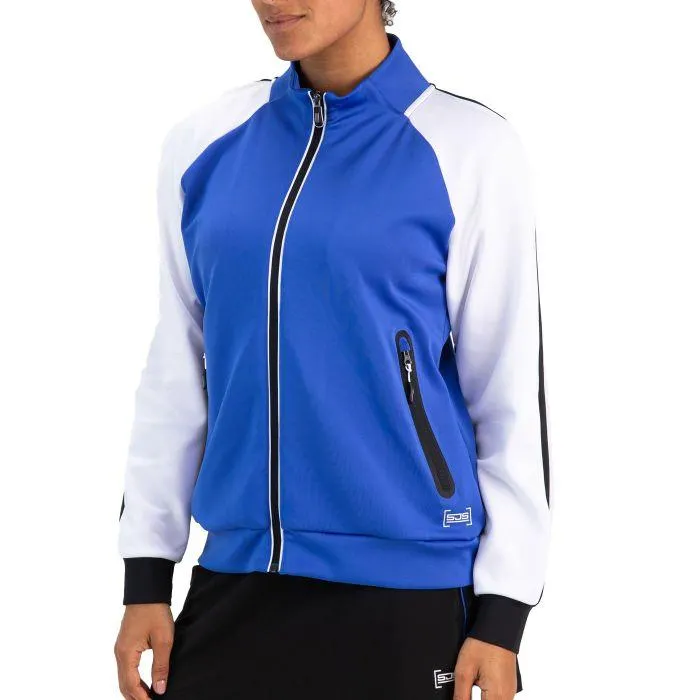 Sjeng Sports Oriana trainingsjack dames blue lotus