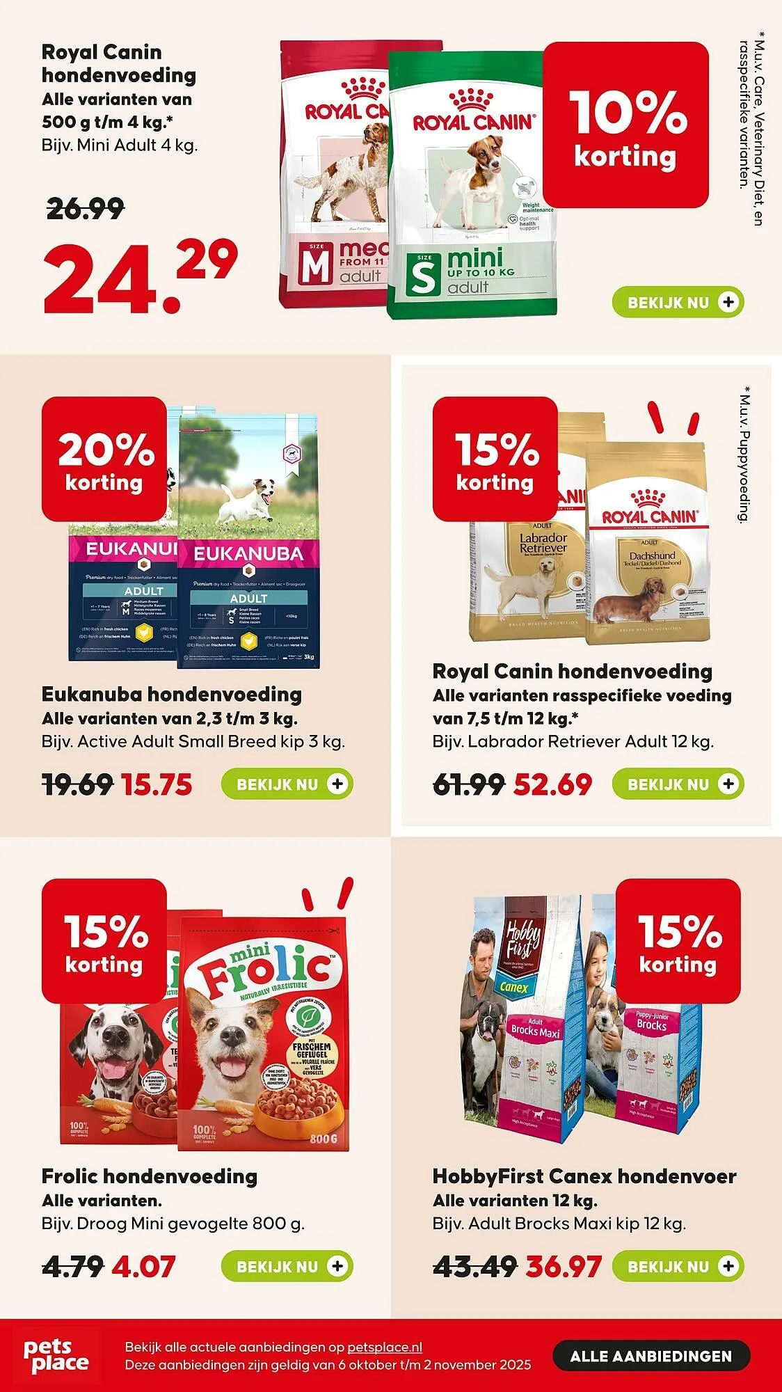 Pets Place folder van 19 oktober tot 2 november 2025 - Folder pagina 4