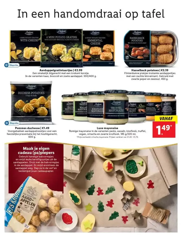 Exclusieve koopjes van 31 oktober tot 26 december 2024 - Folder pagina 50