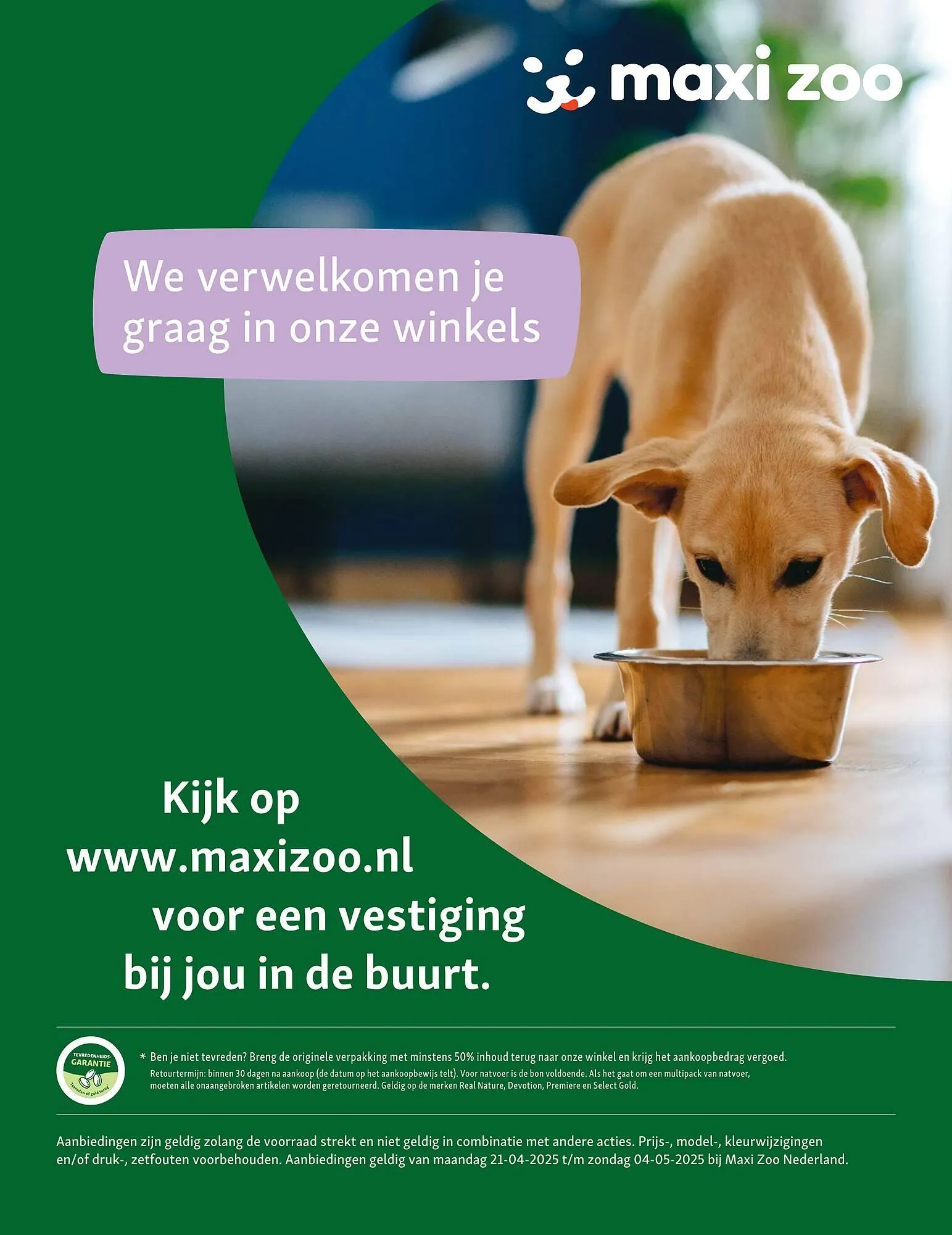 Maxi Zoo folder van 21 april tot 4 mei 2025 - Folder pagina 34