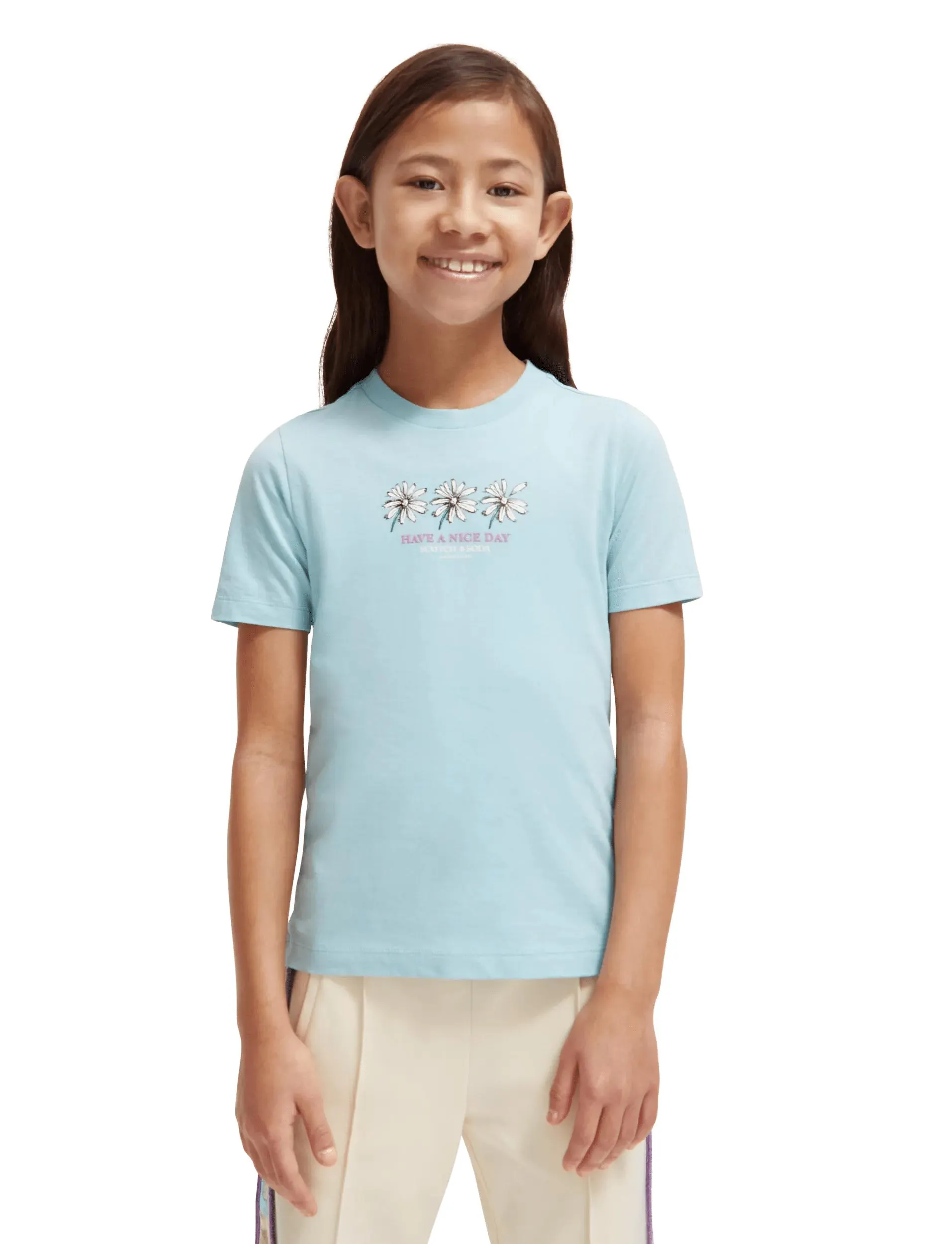 Slim fit short-sleeved T-shirt