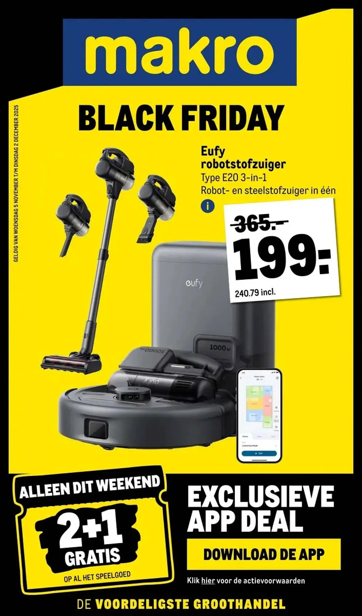 Makro folder van 24 november tot 2 december 2025 - Folder pagina 1