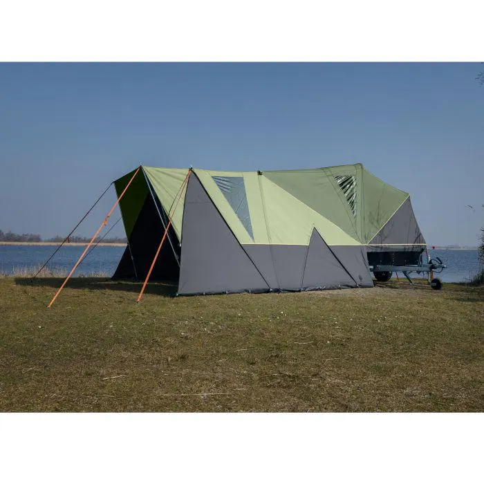 Waterfront vouwwagen groen