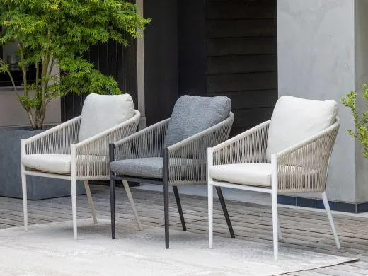 Bellagio Mineo/Induno deens Ovaal 180cm dining tuinset 5-delig