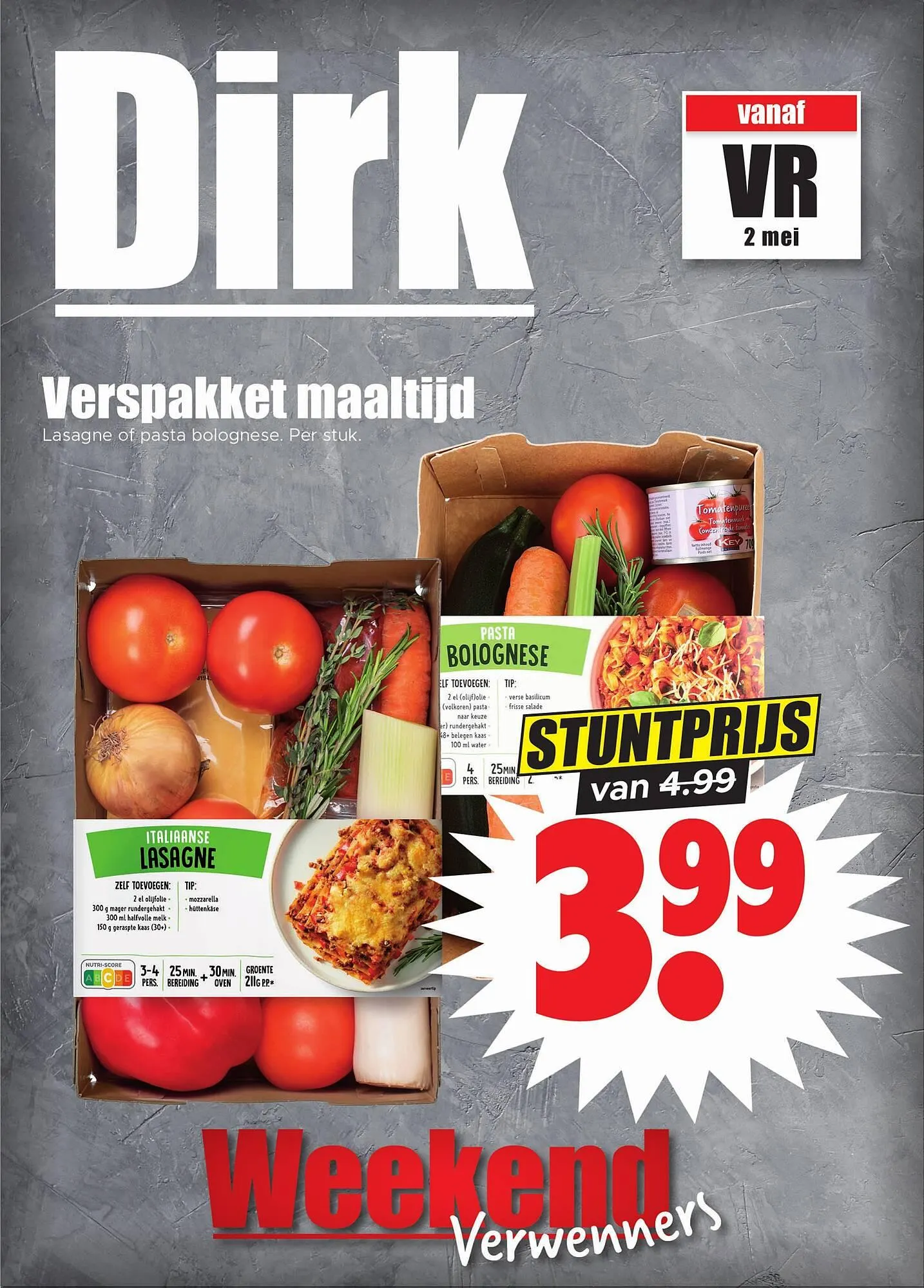 Dirk folder van 2 mei tot 4 mei 2025 - Folder pagina 1