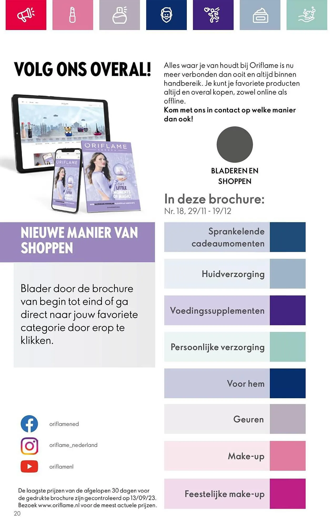 Oriflame folder van 1 december tot 19 december 2023 - Folder pagina 20