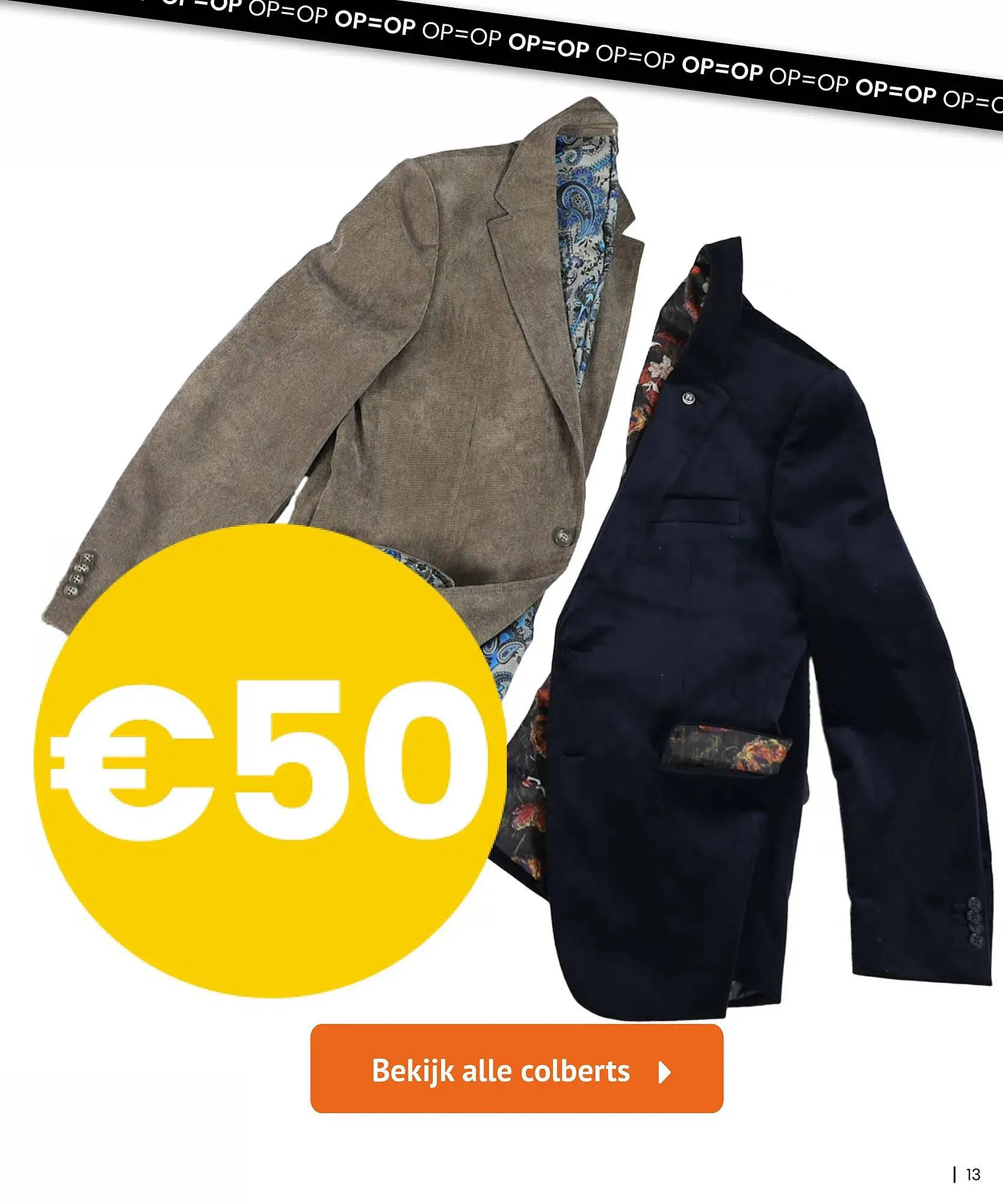 Van Dal Mannenmode folder van 11 februari tot 28 februari 2026 - Folder pagina 13