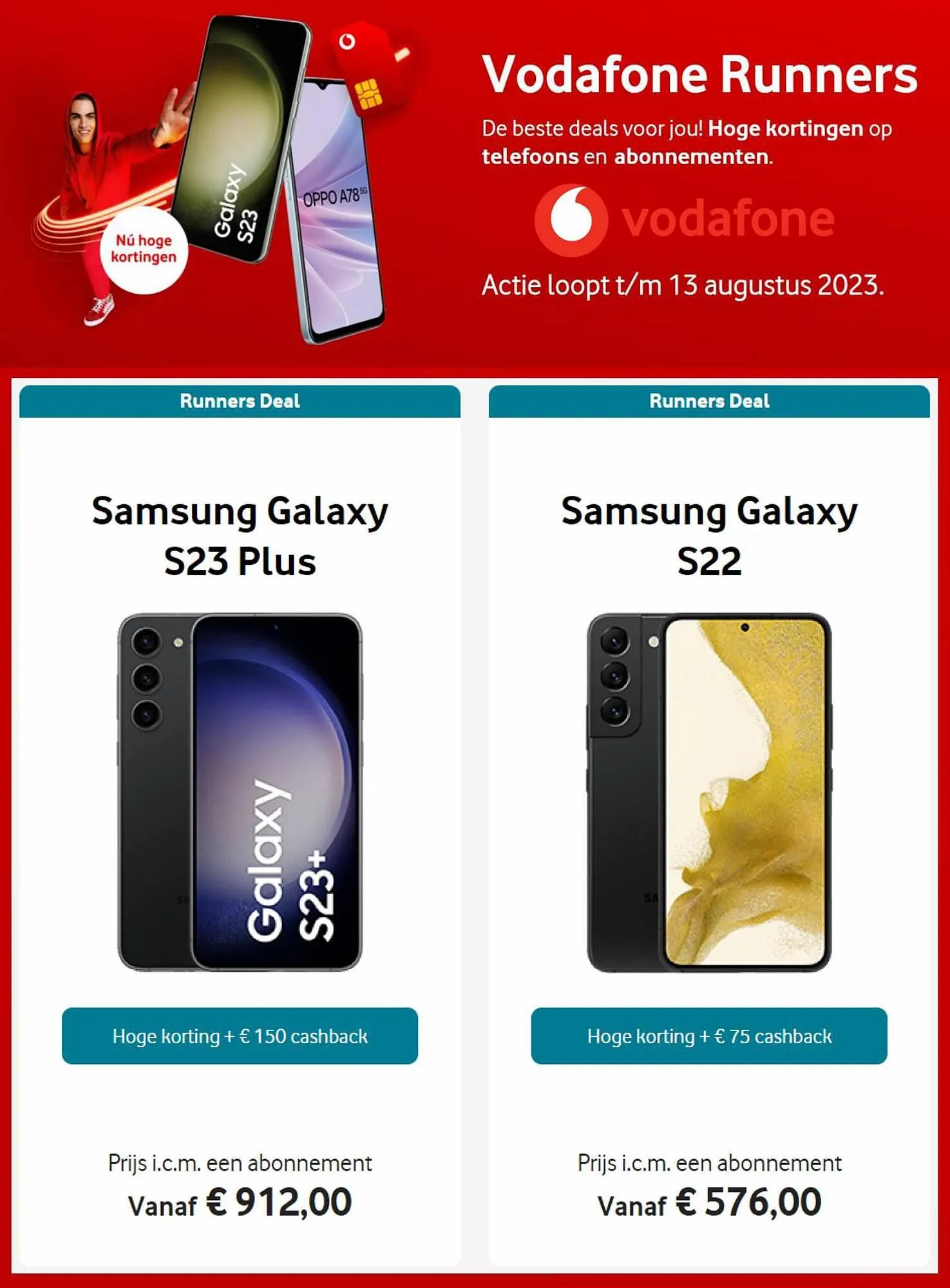 Vodafone folder van 29 juni tot 13 augustus 2023 - Folder pagina 4