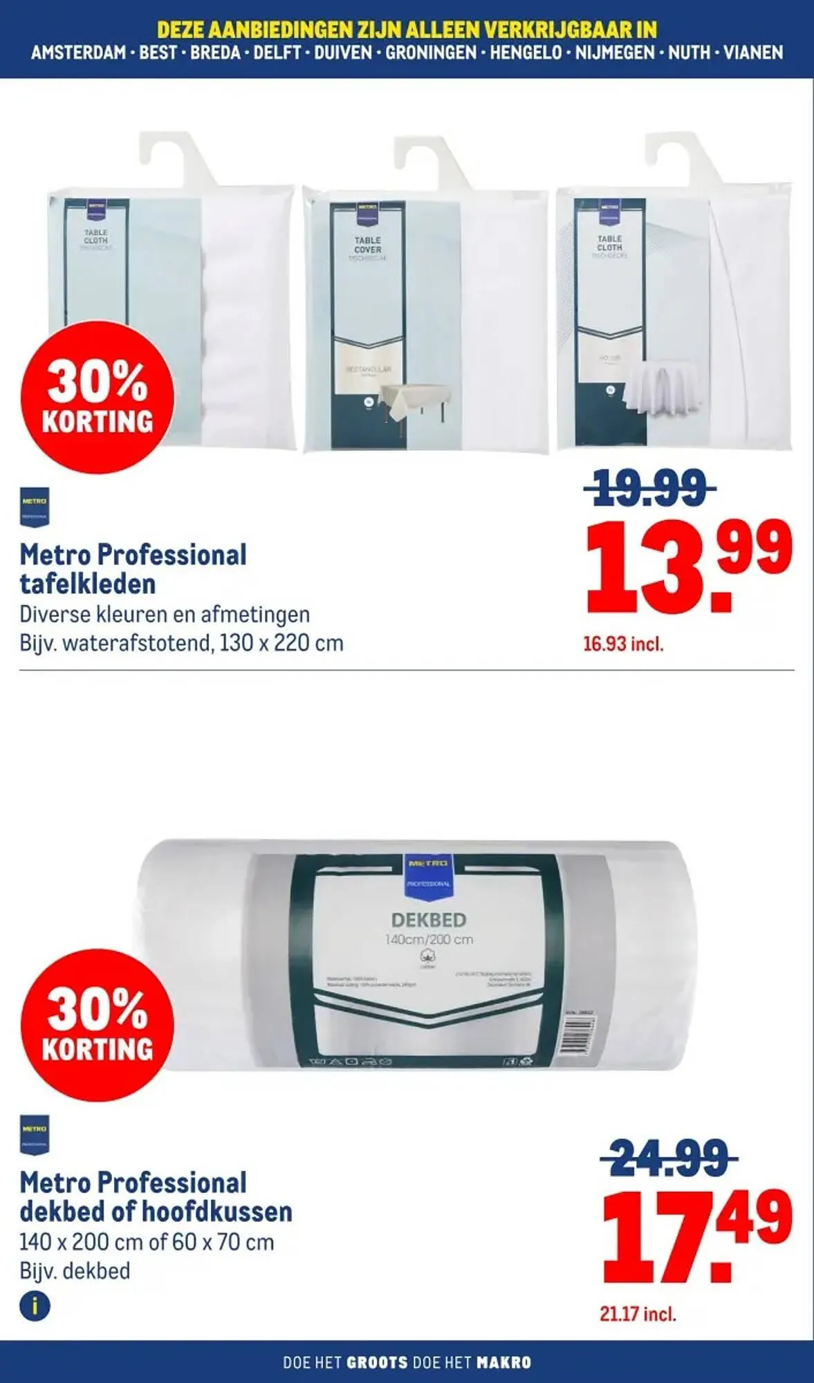 Makro folder van 26 maart tot 8 april 2025 - Folder pagina 32