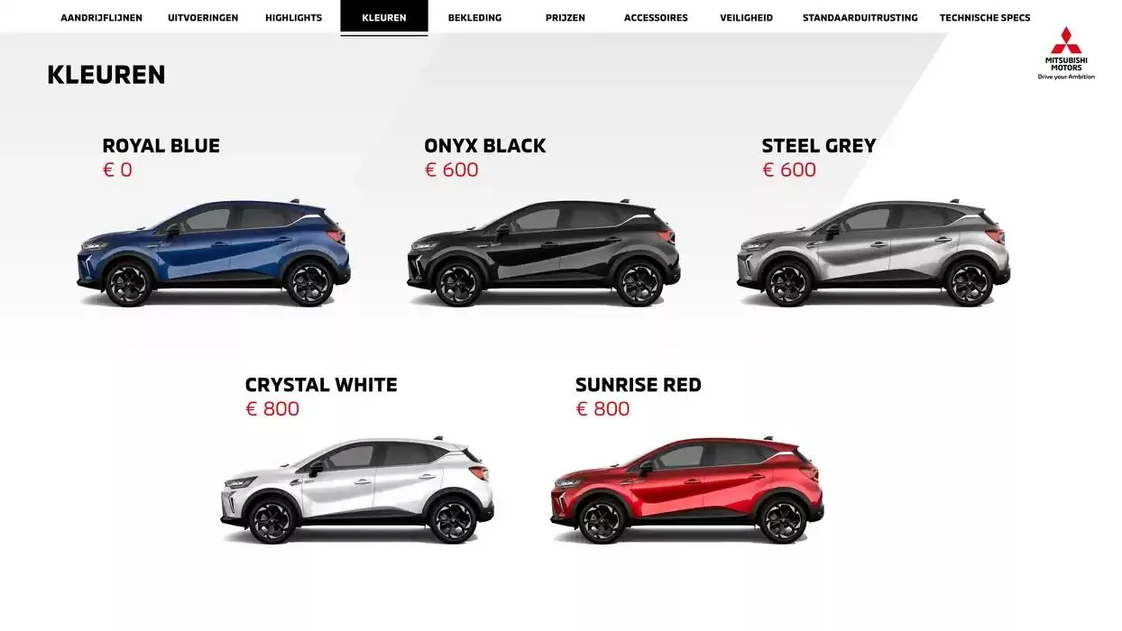 Mitsubishi Asx van 1 januari tot 1 januari 2026 - Folder pagina 10