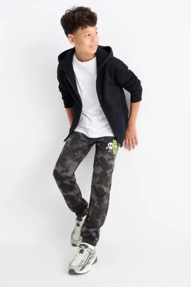 Halloween - skull - joggers - patterned