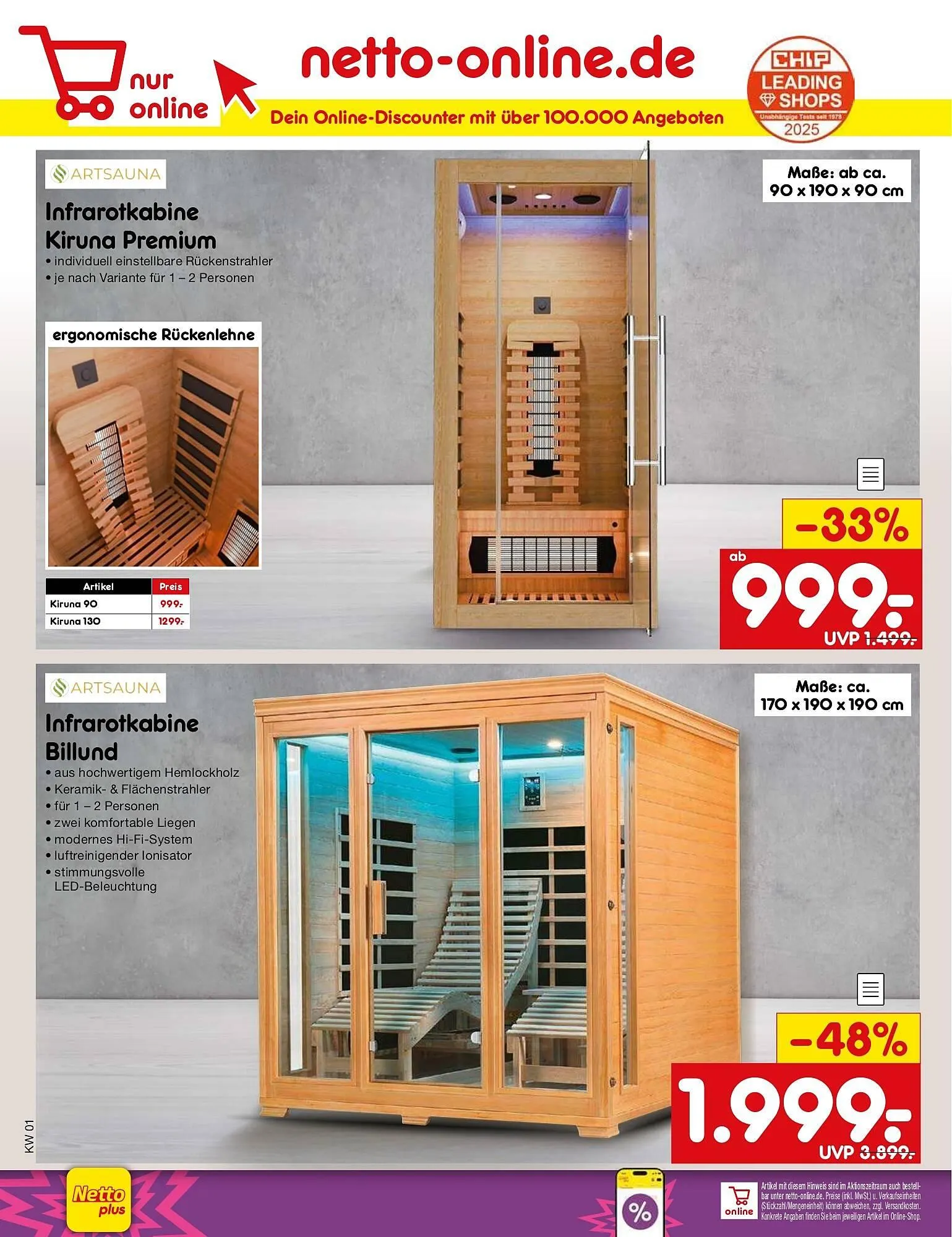 Netto Marken-Discount DE folder van 29 december tot 3 januari 2026 - Folder pagina 60