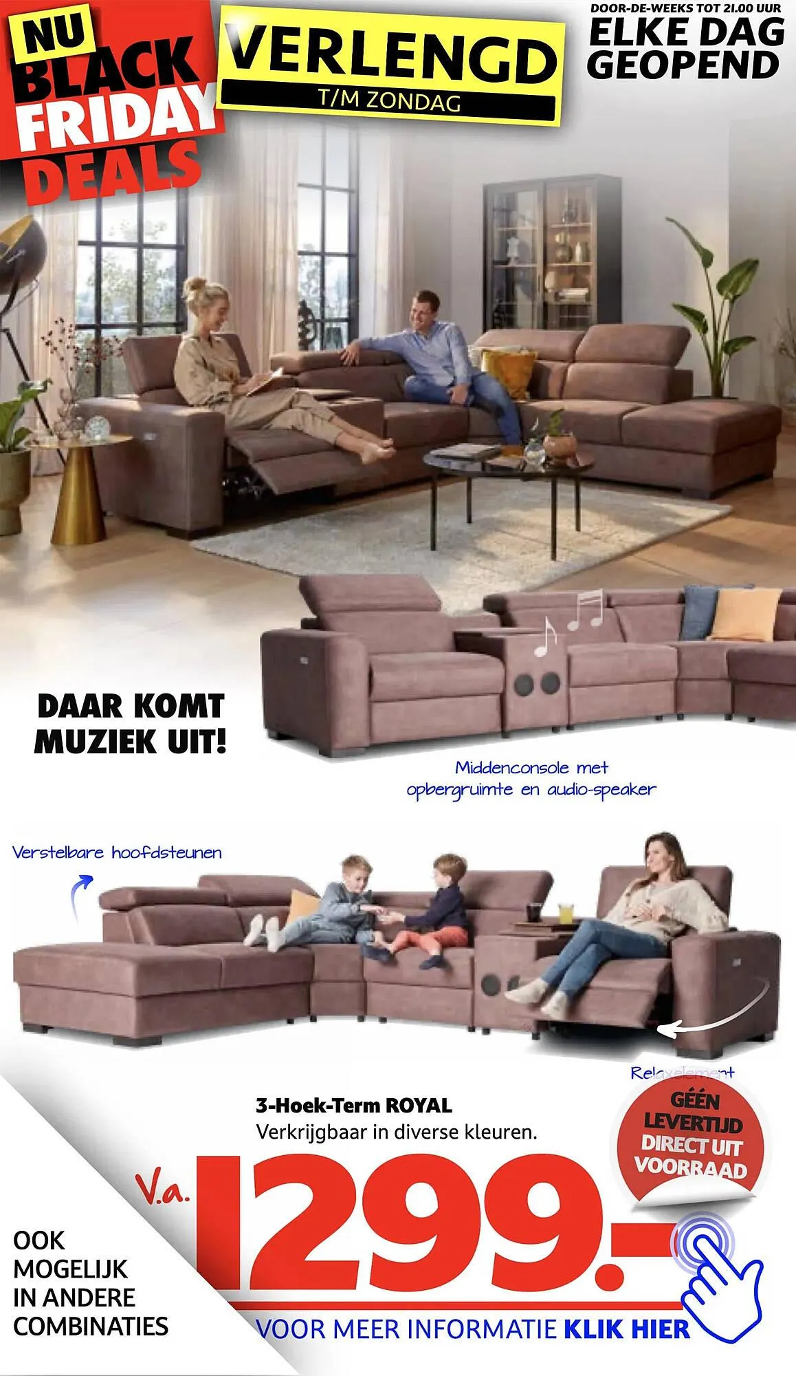 Seats and Sofas folder van 29 november tot 8 december 2024 - Folder pagina 33