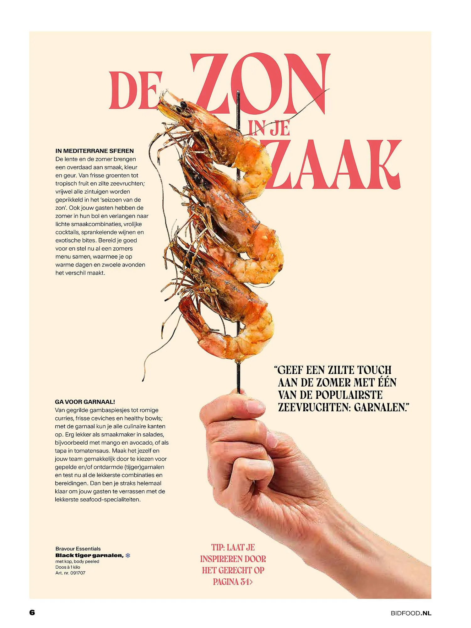 Bidfood folder van 1 mei tot 31 augustus 2025 - Folder pagina 6