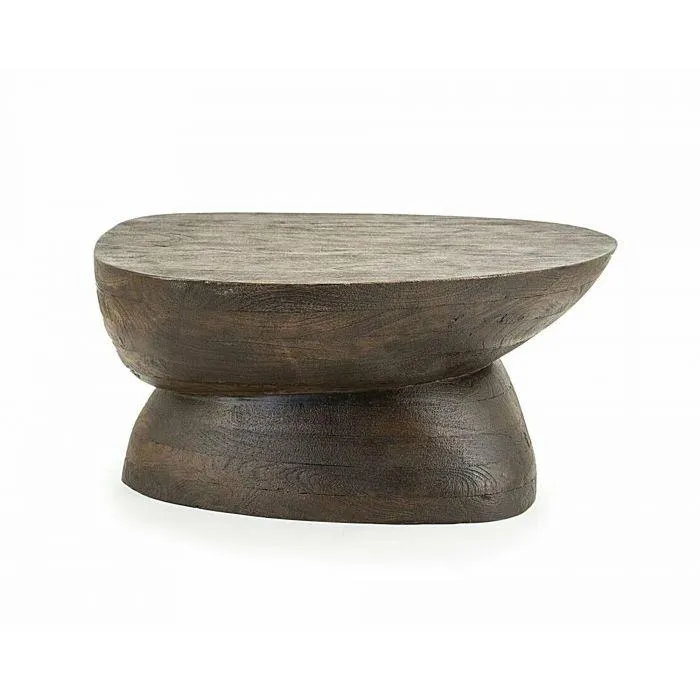 Salontafel Cobble bruin