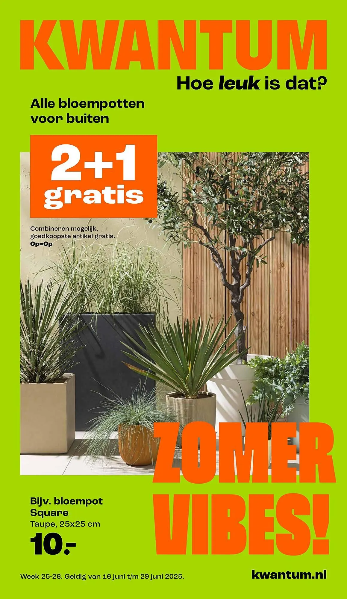 Kwantum folder van 16 juni tot 22 juni 2025 - Folder pagina 1
