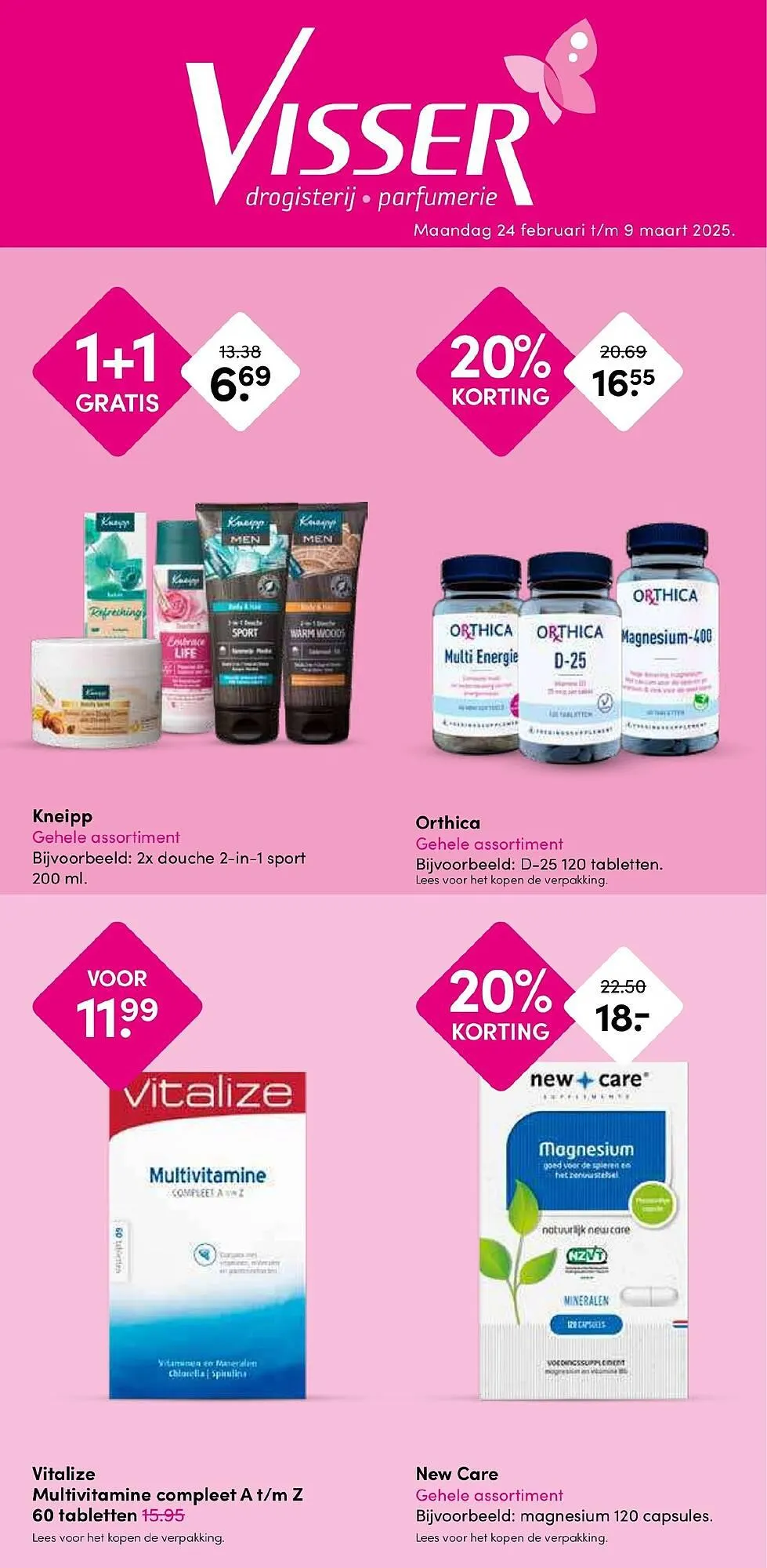 Drogisterij Visser folder - 1