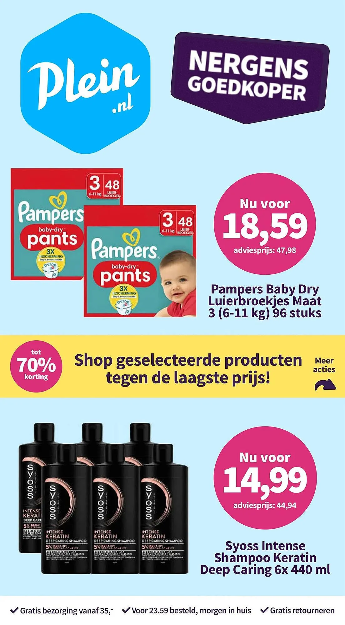 Plein.nl folder van 12 oktober tot 16 oktober 2025 - Folder pagina 1