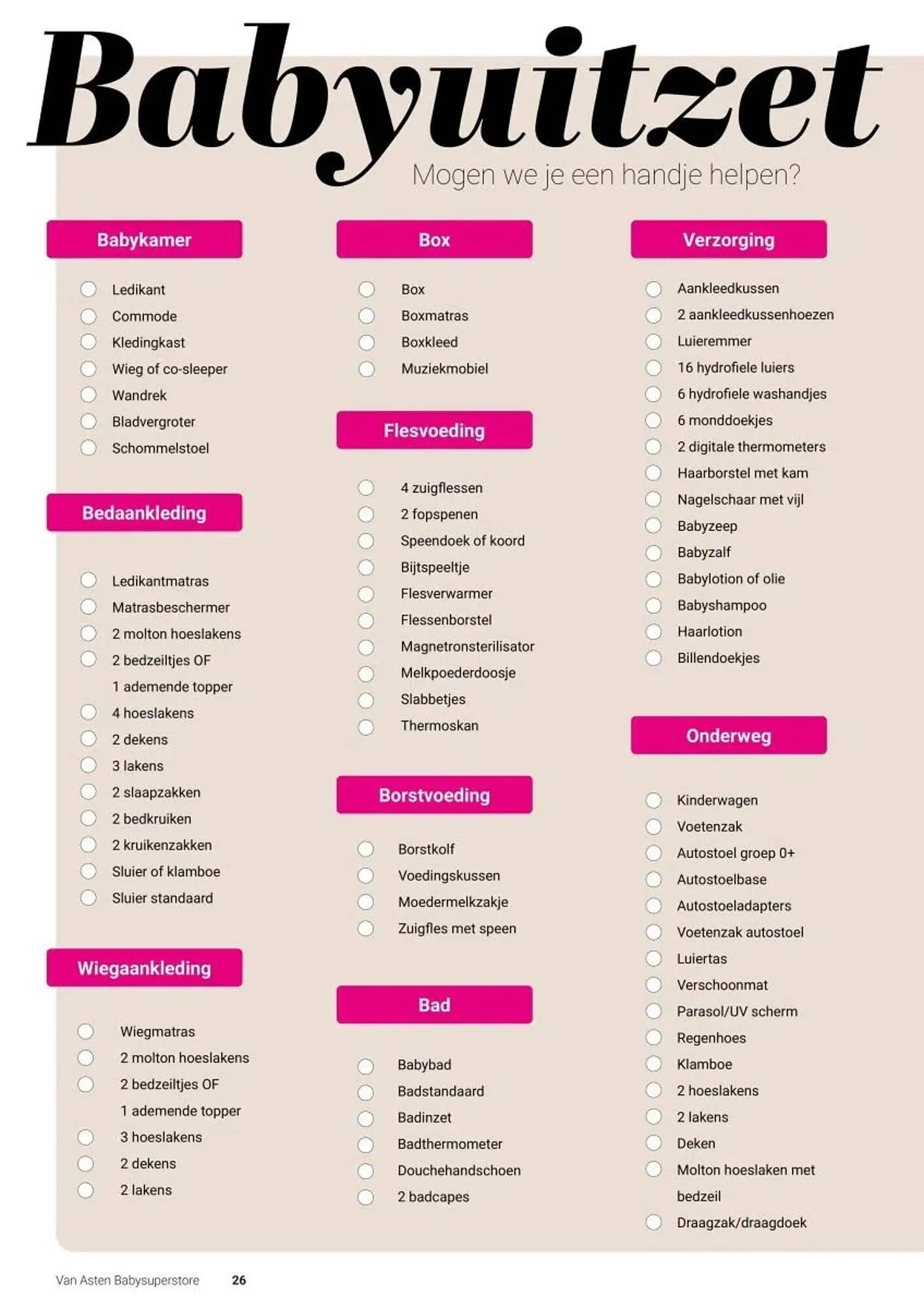 Van Asten BabySuperstore folder van 7 juli tot 30 september 2025 - Folder pagina 26
