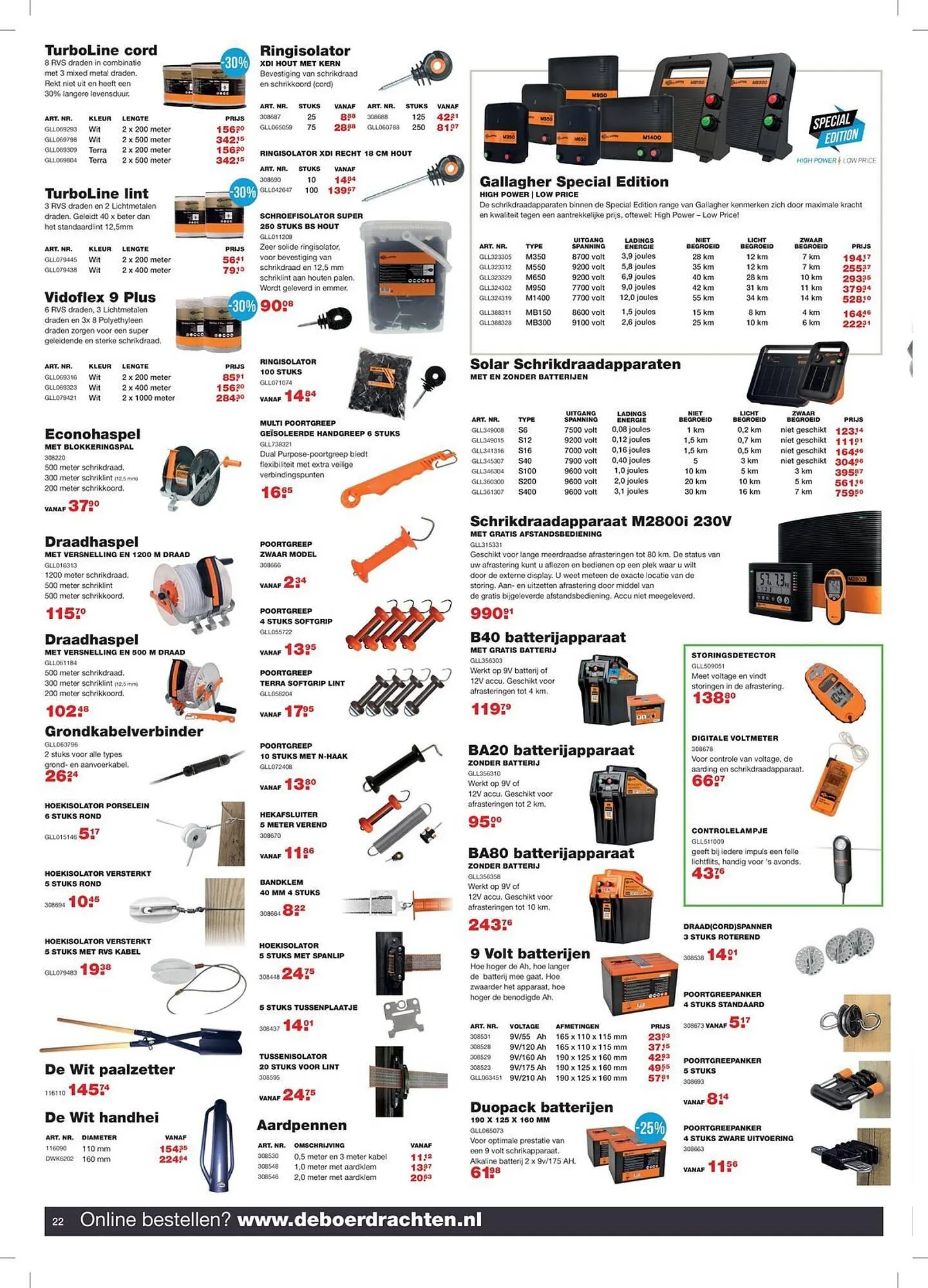 De Boer Drachten folder van 24 oktober tot 31 maart 2026 - Folder pagina 22