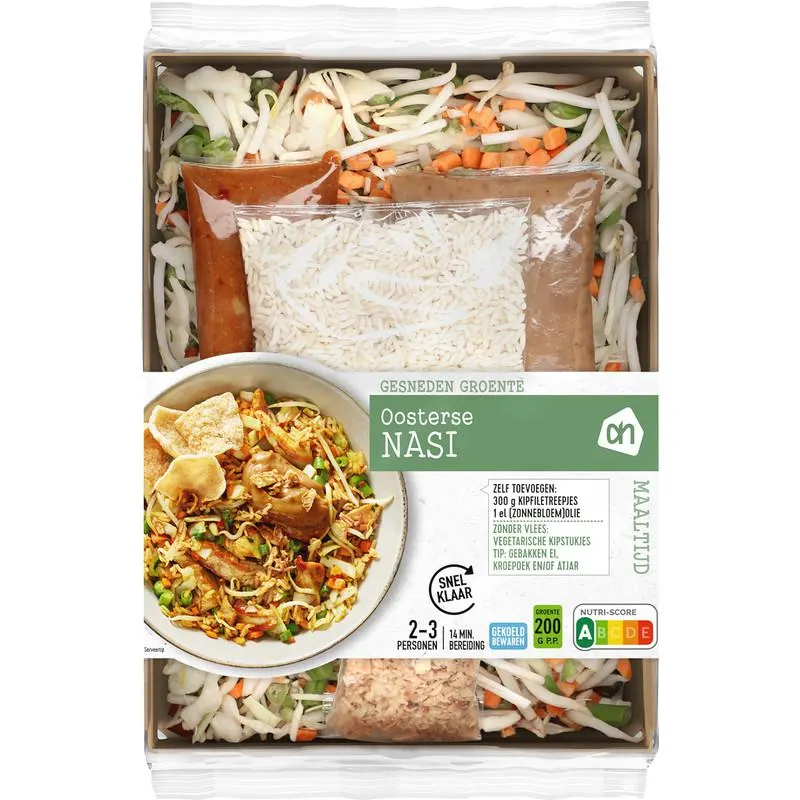AH Gesneden verspakket Nasi