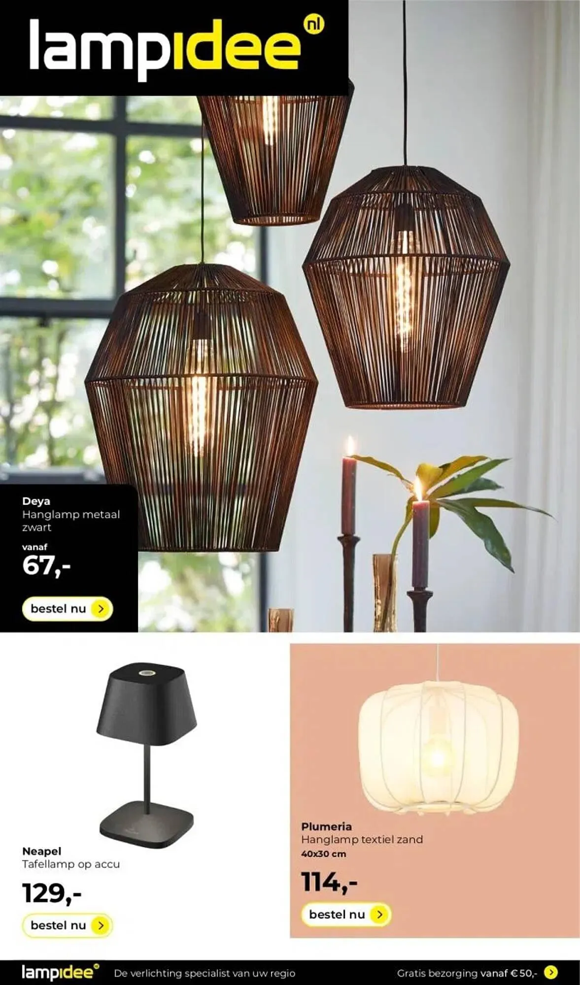 Lampidee folder van 9 december tot 16 december 2023 - Folder pagina 1