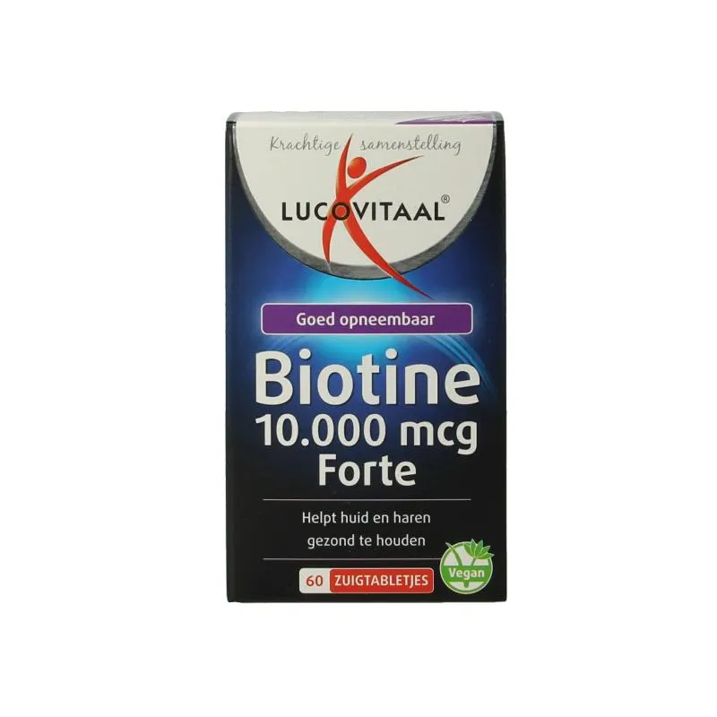 Lucovitaal Biotine forte 60 zuigtabletten