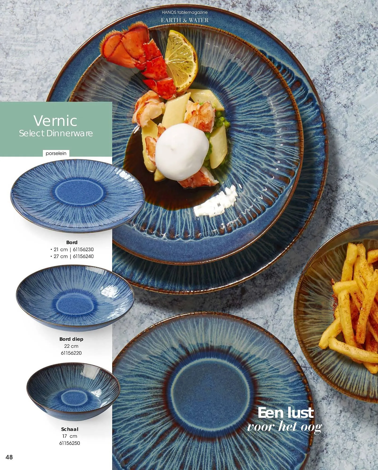 HANOS Tableware Magazine 2023-2024 van 1 januari tot 30 april 2024 - Folder pagina 48