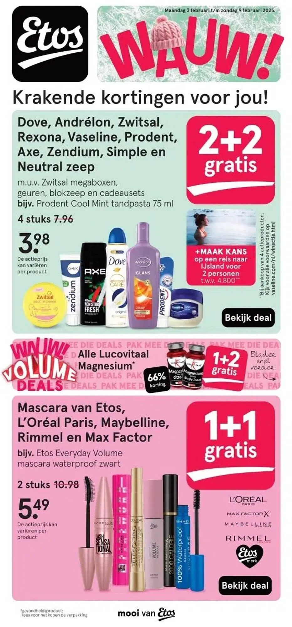 Etos folder van 3 februari tot 9 februari 2025 - Folder pagina 1